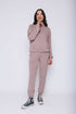 Everly-Luxe Fleece 1/2 Zip Mock neck